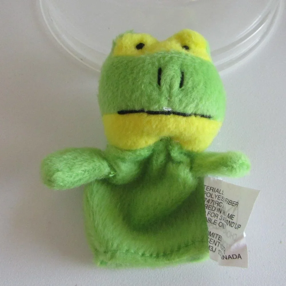 FROG FINGER PUPPET Stuffed Animal Plush